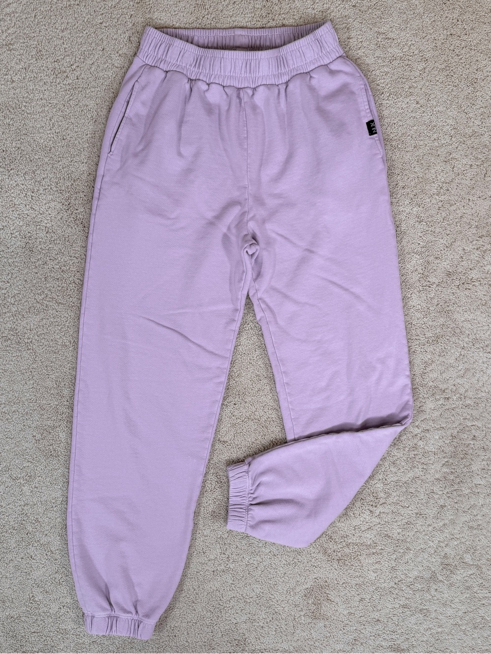 NUX Active Sunday Sweats 100% Organic Cotton Joggers in Amethyst
